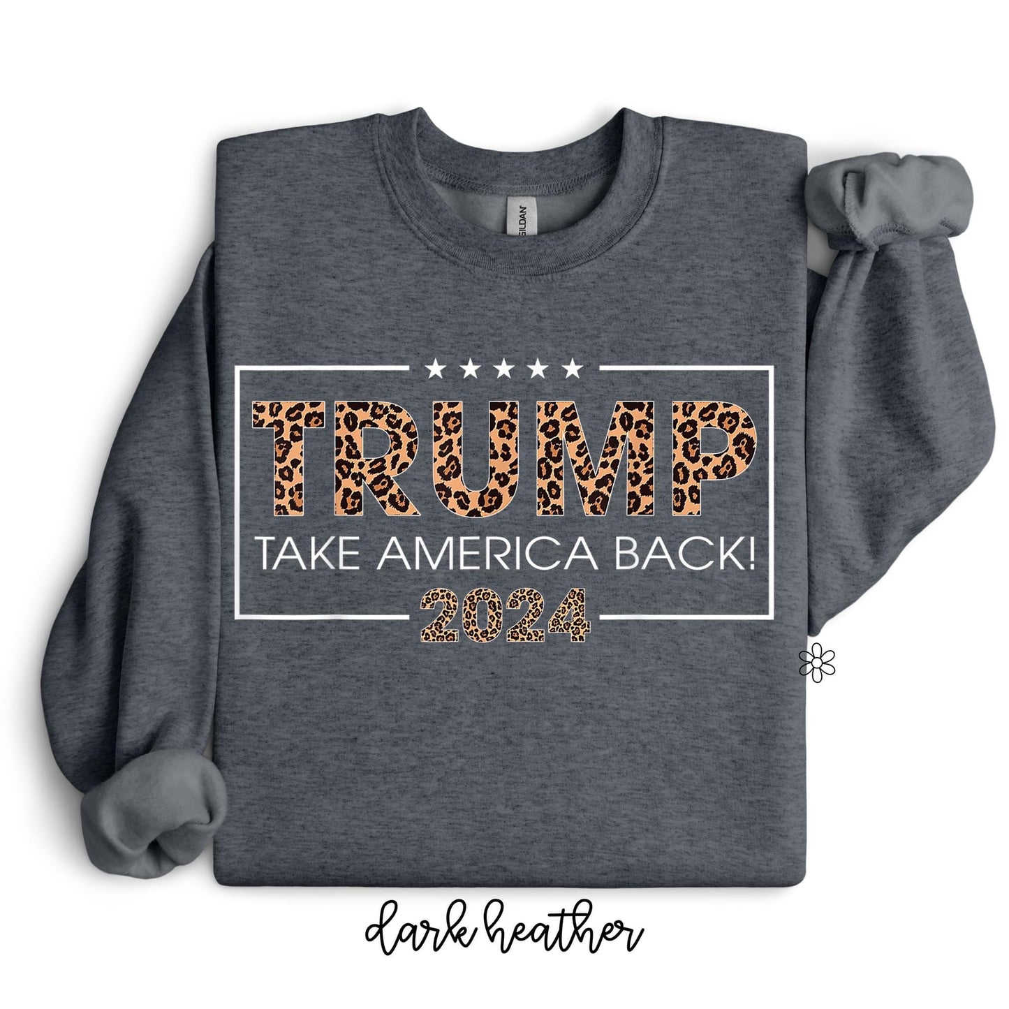 Leopard Trump Take America Back DTF Transfer