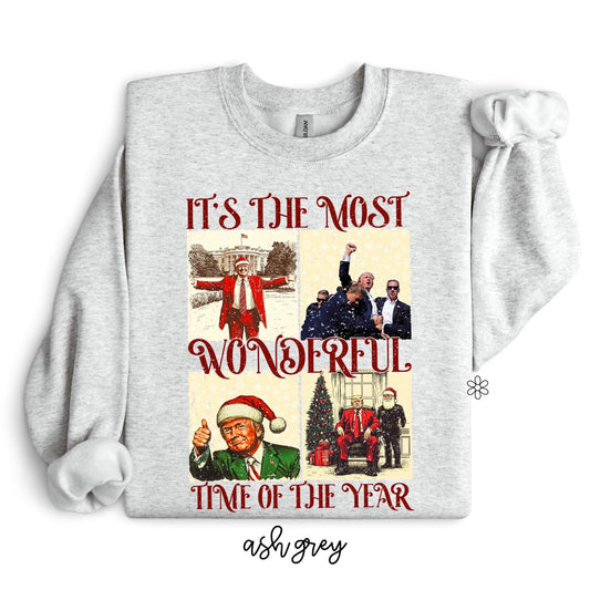 Trump It's The Most Wonderful Time of The Year Kids Completed Tee