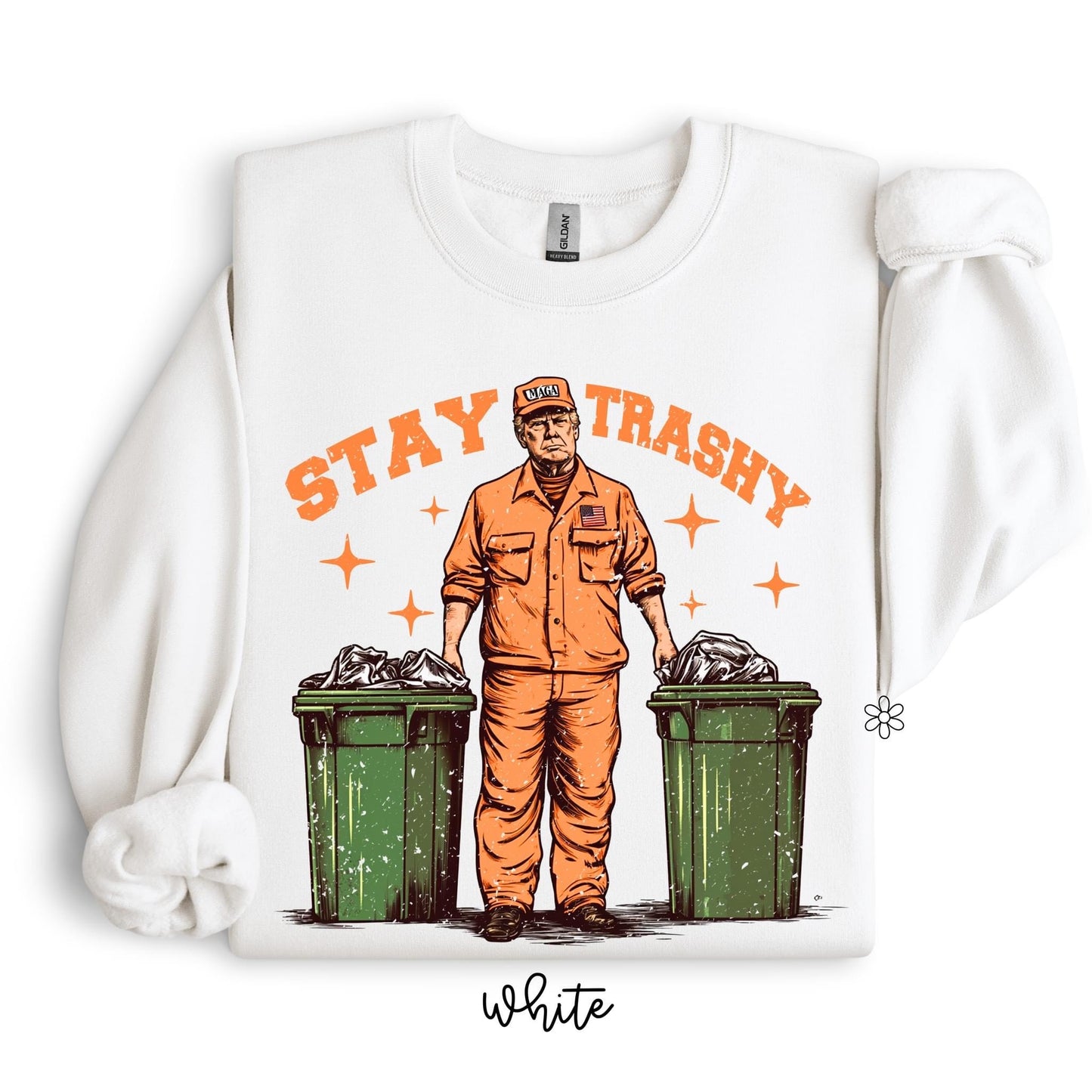 Trump Stay Trashy Kids Completed Tee