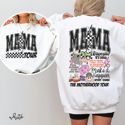 The Motherhood Tour Front & Back Completed Tee