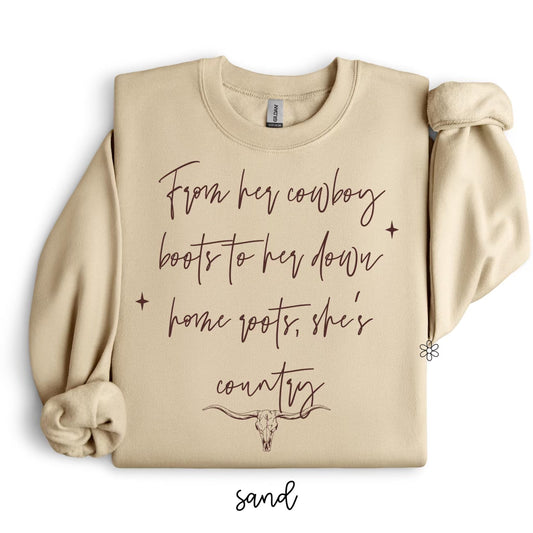 She's Country Kids Completed Tee
