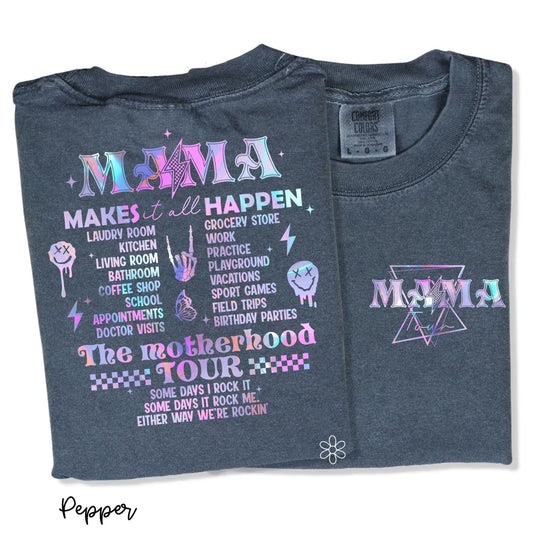 Mama Tour Front & Back DTF Transfer