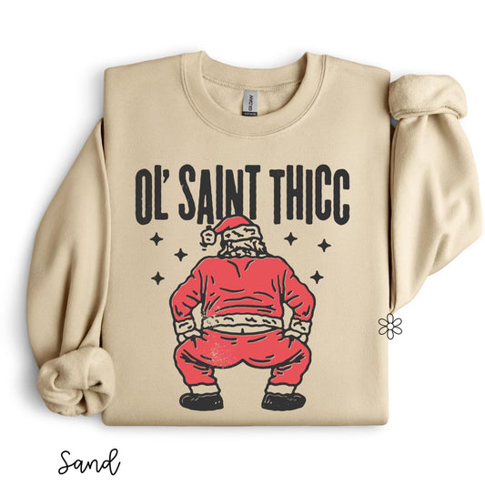 Ol' Saint Thicc Kids Completed Tee