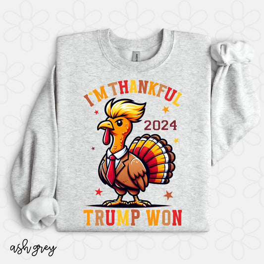 I'm Thankful Trump Won DTF Transfer