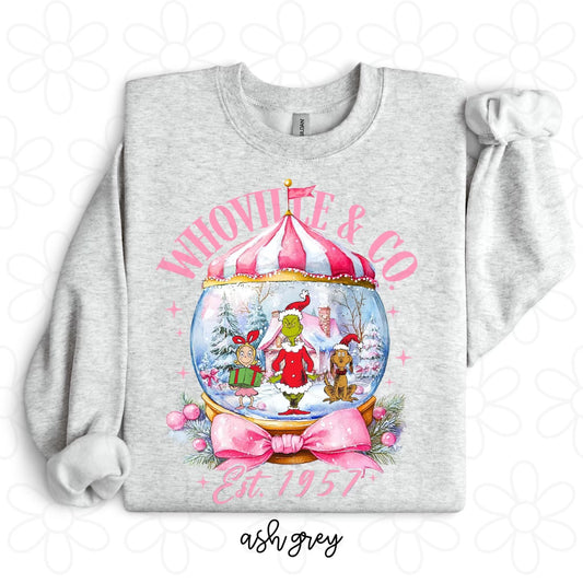 Whoville & Co Snow Globe DTF Transfer