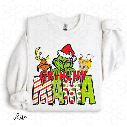 Grinchy Mama DTF Transfer