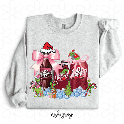 Grinch Dr Pepper Completed Tee