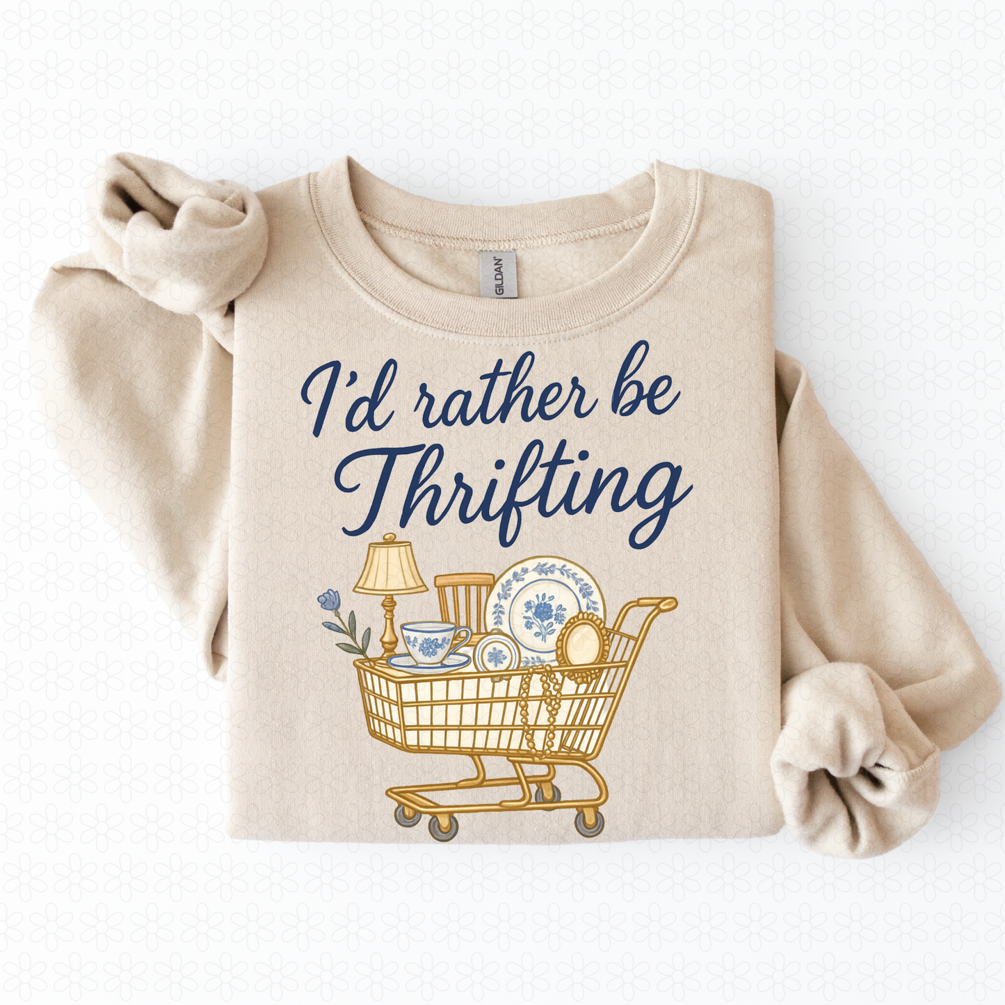 I'd Rather Be Thrifting DTF Transfer