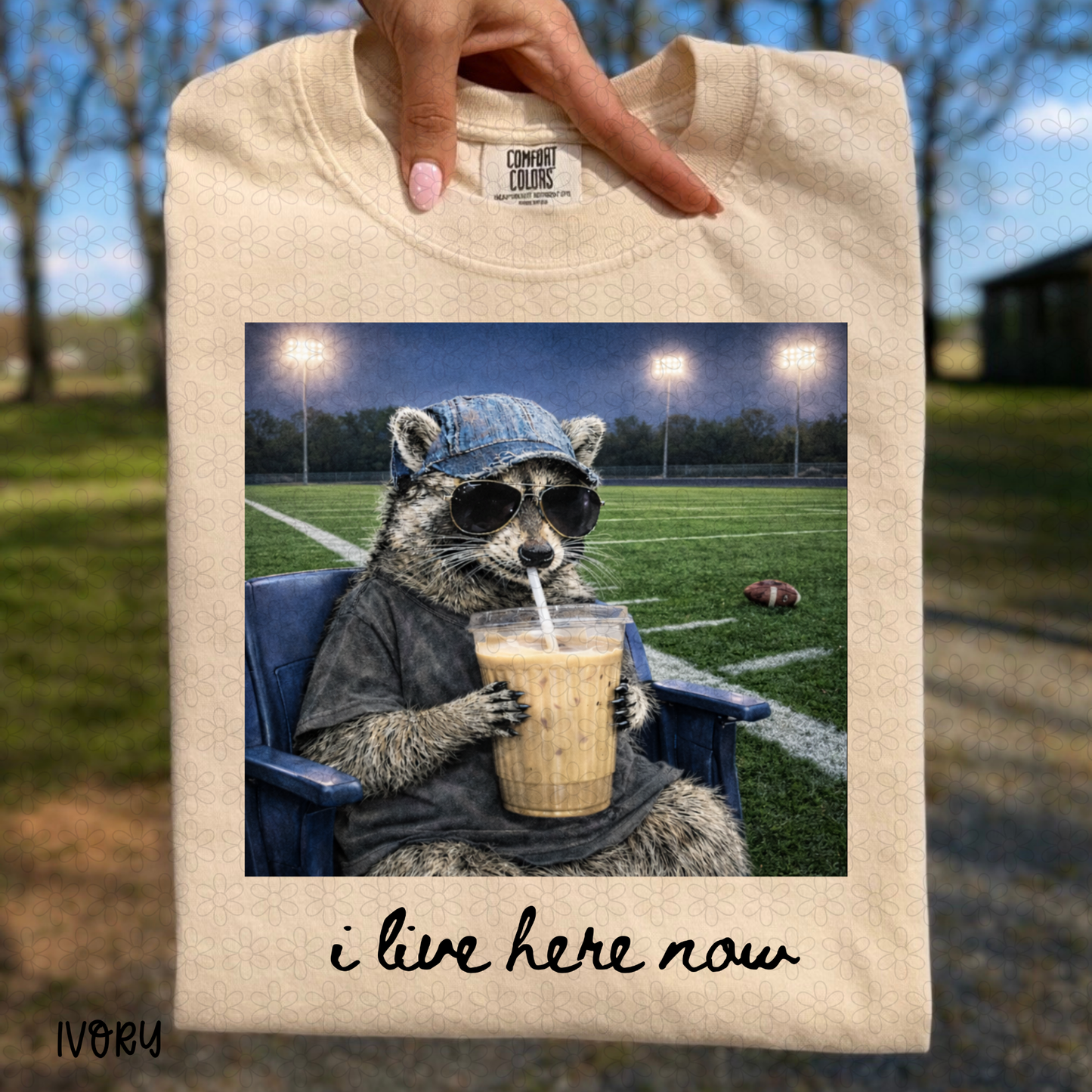 I live here now - Multiple Options Completed Tee