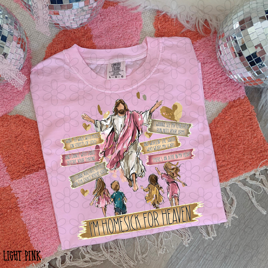 I'm Homesick For Heaven Kids Completed Tee