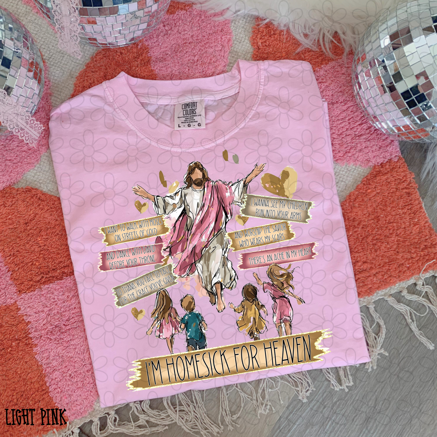 I'm Homesick For Heaven Completed Tee