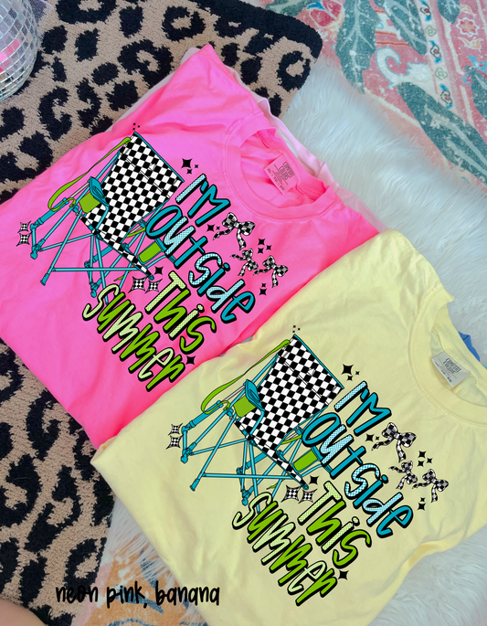 I'm Outside This Summer Completed Tee