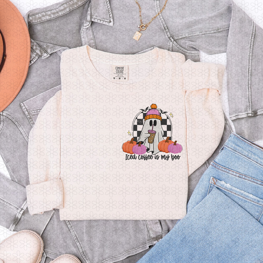Iced coffee is my boo Completed Tee