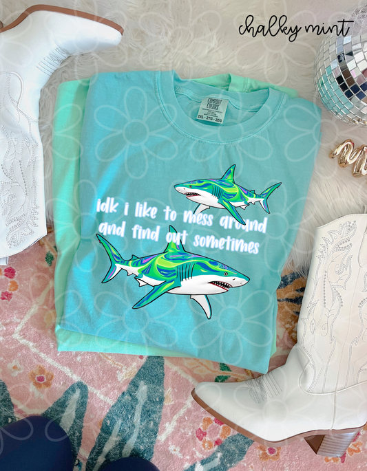 Idk I Like To Mess Around And Find Out Sometimes Completed Tee