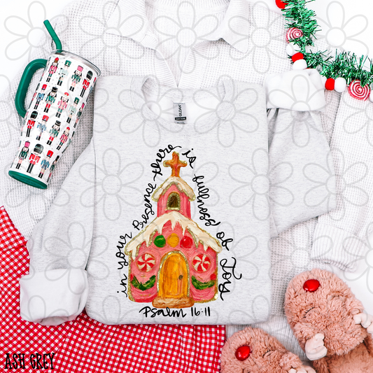 In Your Presence There Is Fullness Of Joy Kids Completed Tee