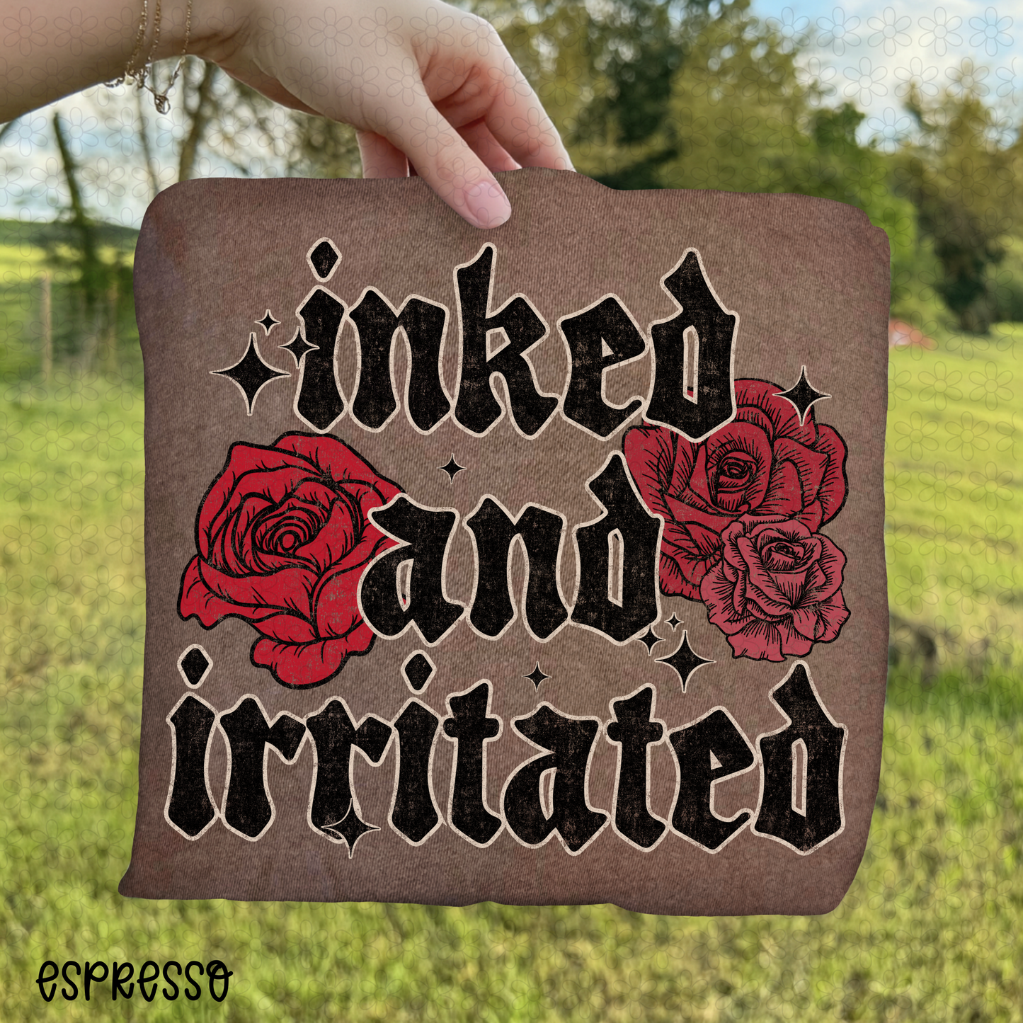 Inked and Irritated Completed Tee