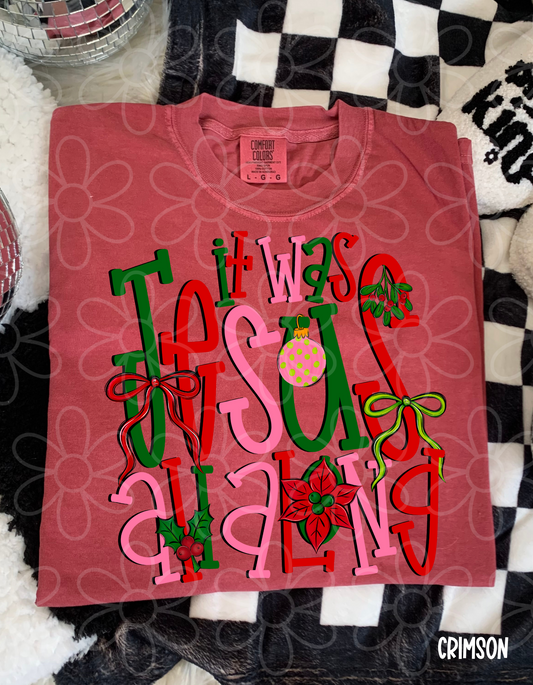 It Was Jesus All Along Kids Completed Tee