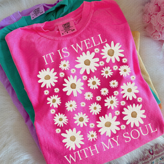 It Is Well With My Soul Completed Tee