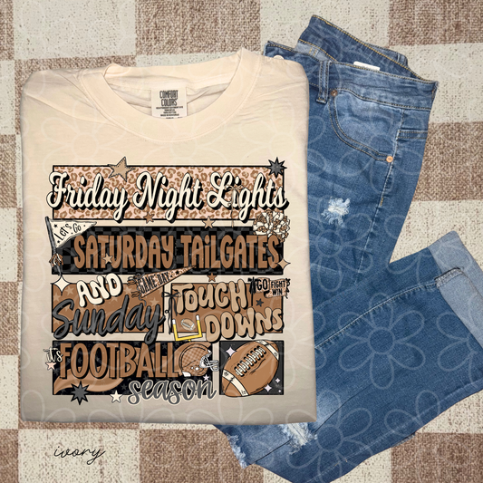 It's Football Season Kids Completed Tee