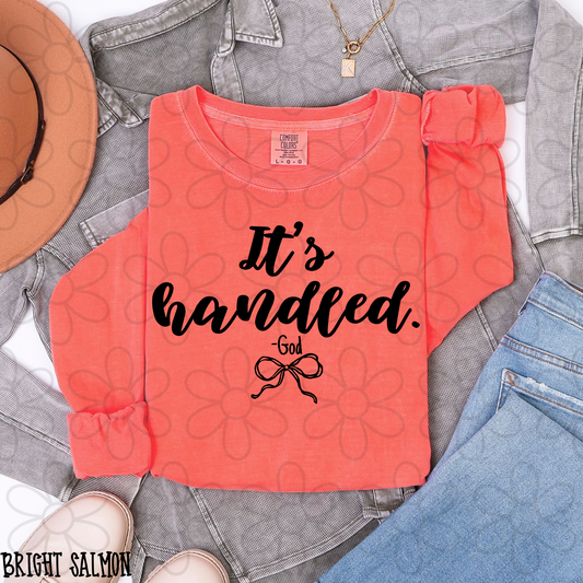 It's Handled God Bow Completed Tee