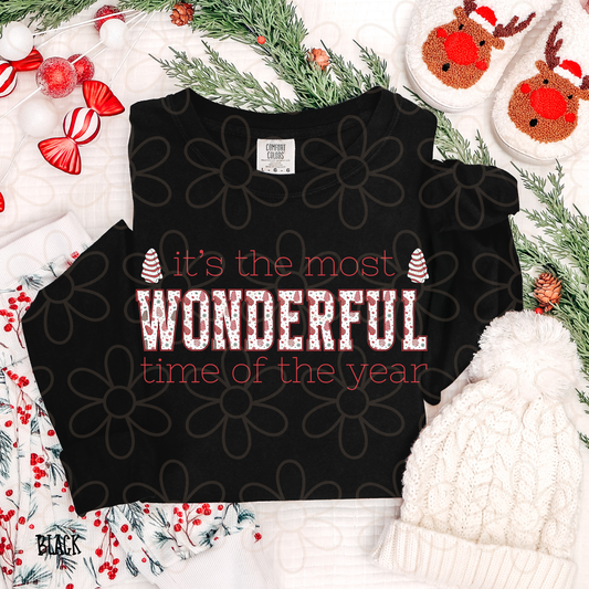 It's The Most Wonderful Time Of Year Cake Trees Completed Tee