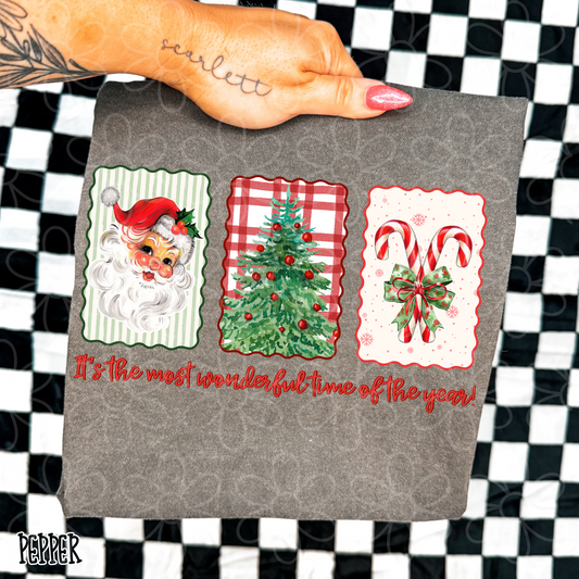It's The Most Wonderful Time Of Year Trio Completed Tee