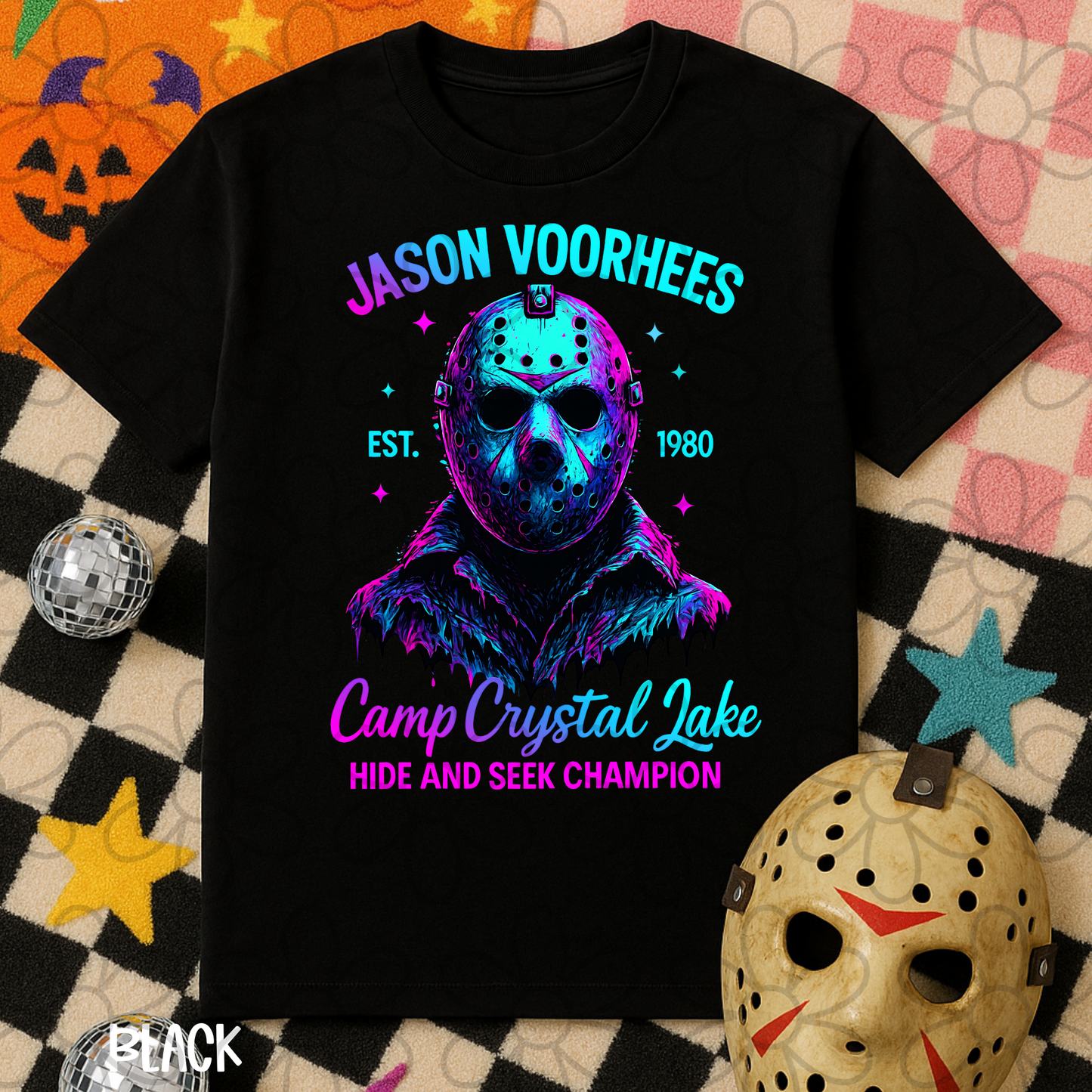 Jason Voorhees Camp Crystal Lake Kids Completed Tee
