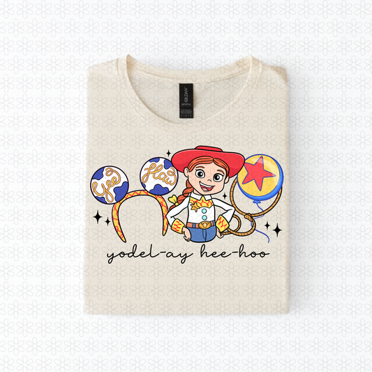 Jessie Yodel-ay hee-hoo Completed Tee