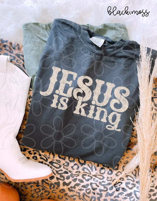 Jesus Is King Completed Tee
