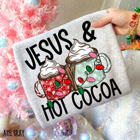 Jesus & Hot Cocoa Kids Completed Tee