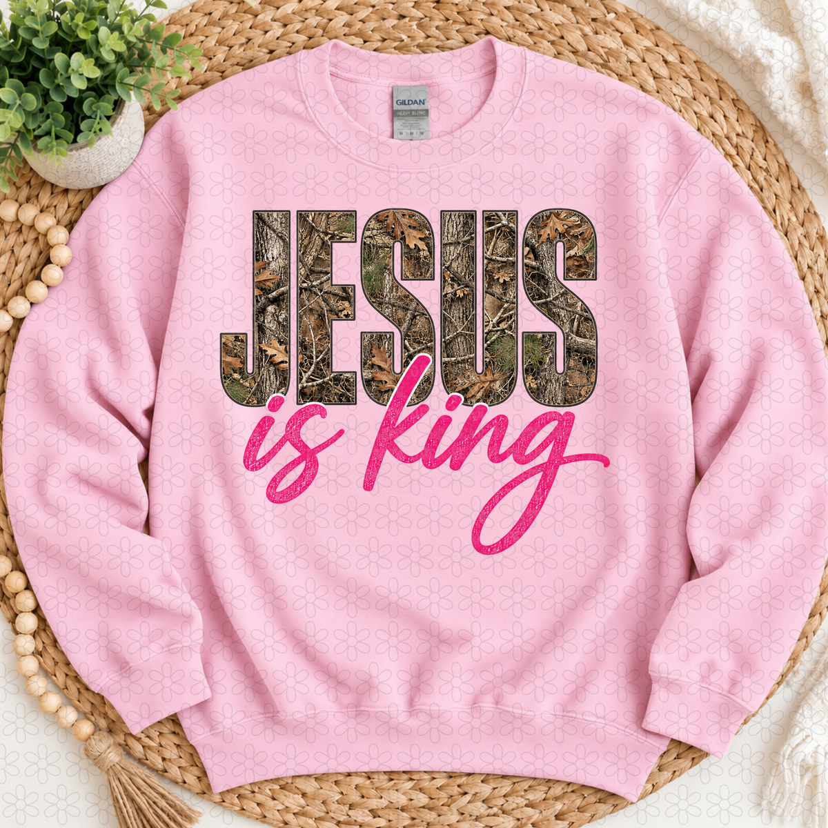 Jesus Is King Completed Tee