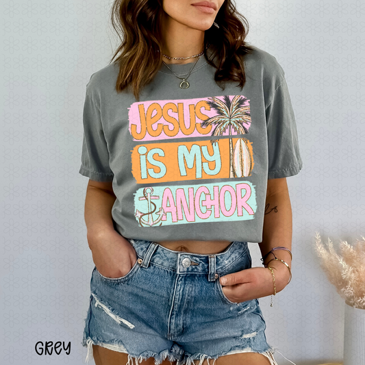 Jesus Is My Anchor DTF Transfer