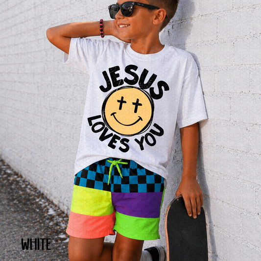 Jesus Loves You DTF Transfer