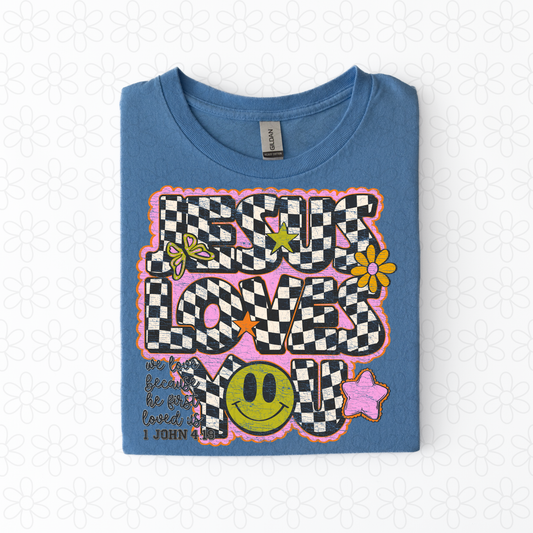 Jesus Loves You Completed Tee