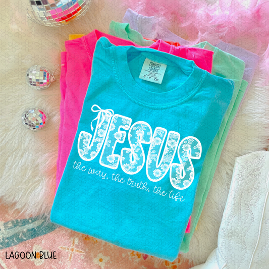 Jesus The Way, The Truth, The Life Completed Tee