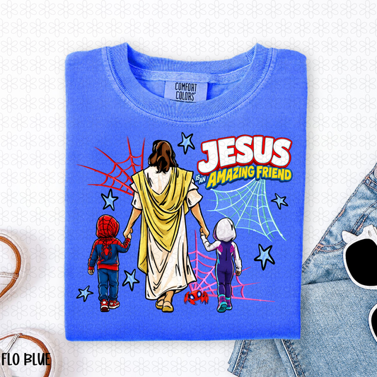 Jesus is an amazing friend Completed Tee