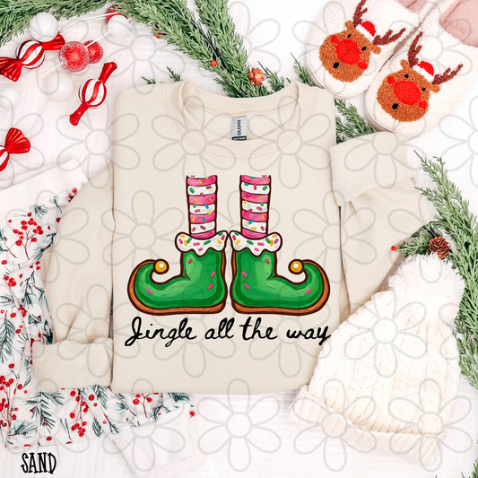 Jingle All The Way Kids Completed Tee