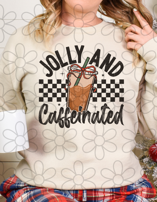 Jolly And Caffeinated Completed Tee