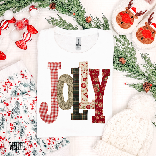 Jolly Stitch Patterns Kids Completed Tee
