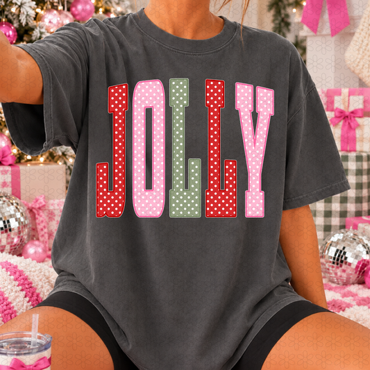 Jolly Polka Dot Completed Tee