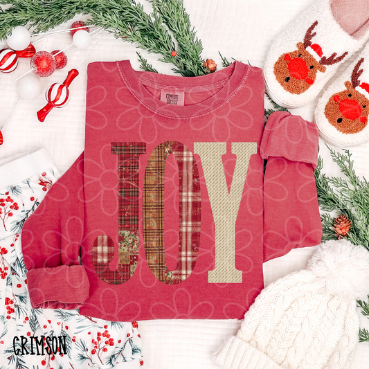 Joy Stitch Patterns Kids Completed Tee