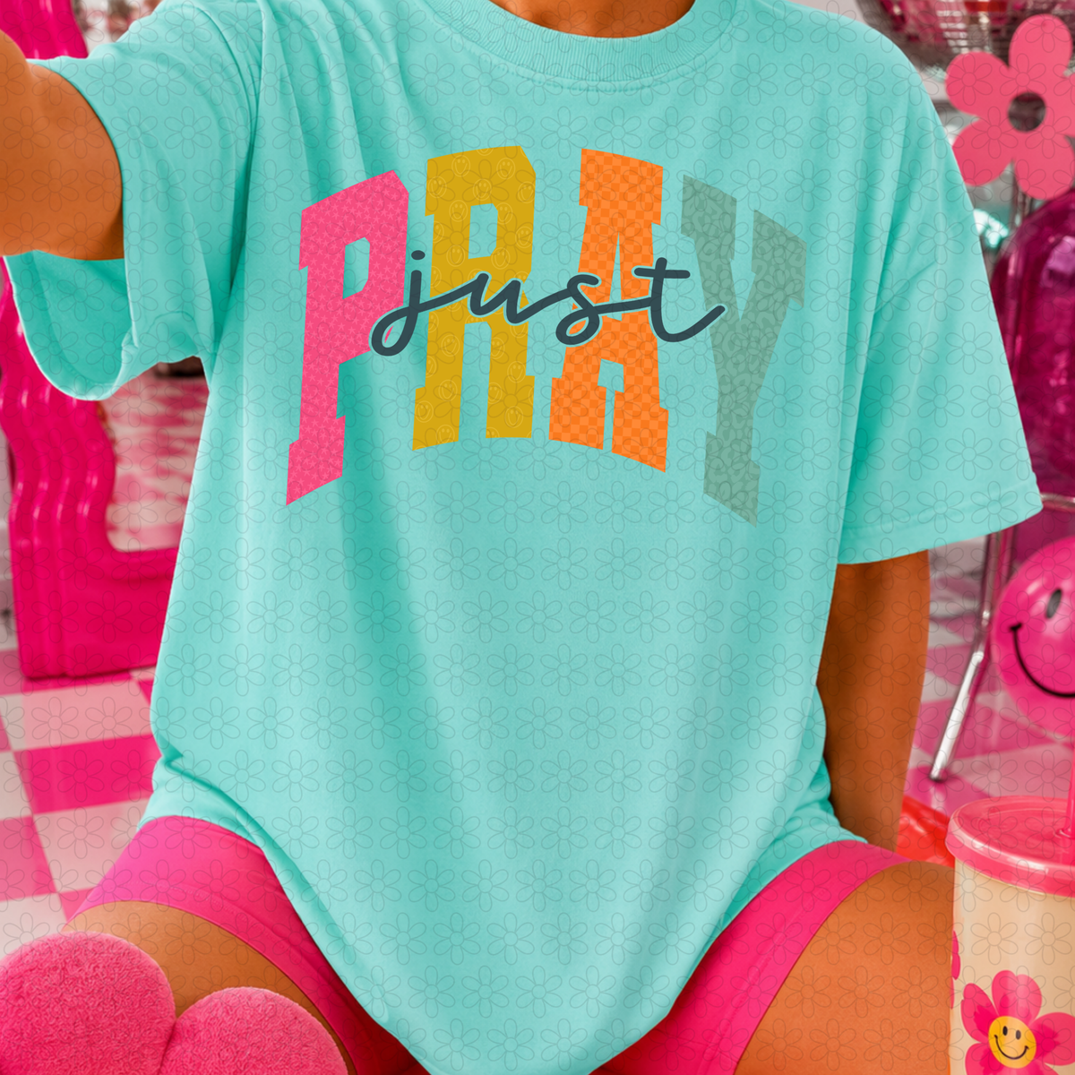 Just Pray Completed Tee