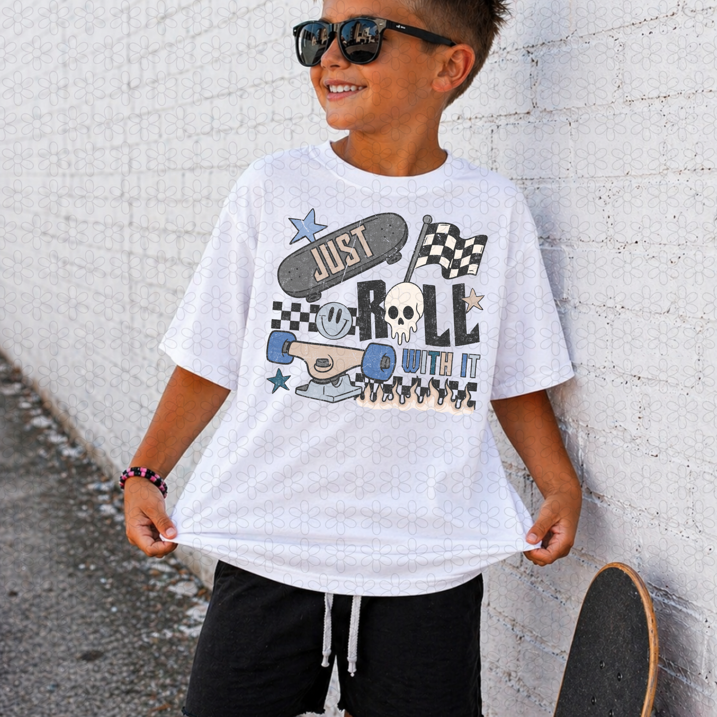 Just Roll With It Completed Tee