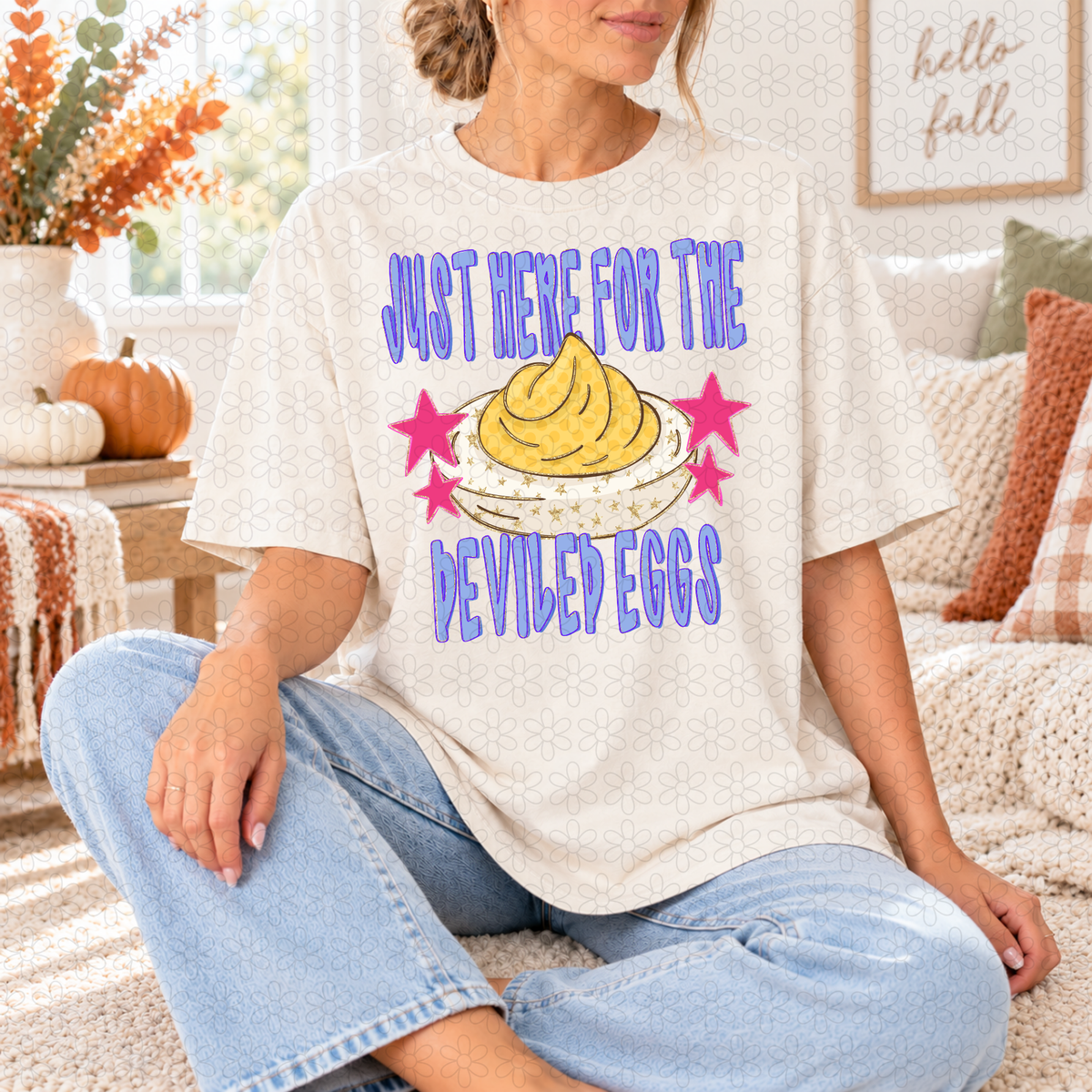 Just here for the Devild Eggs Completed Tee