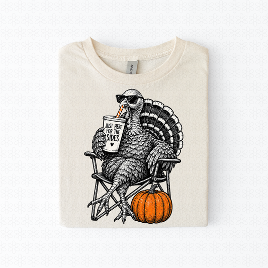 Just here for the sides Completed Tee