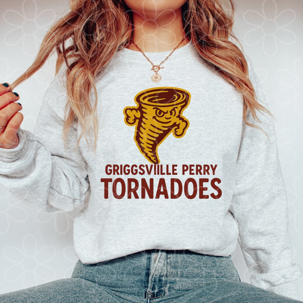 Griggsville Perry Tornadoes Kids Completed Tee