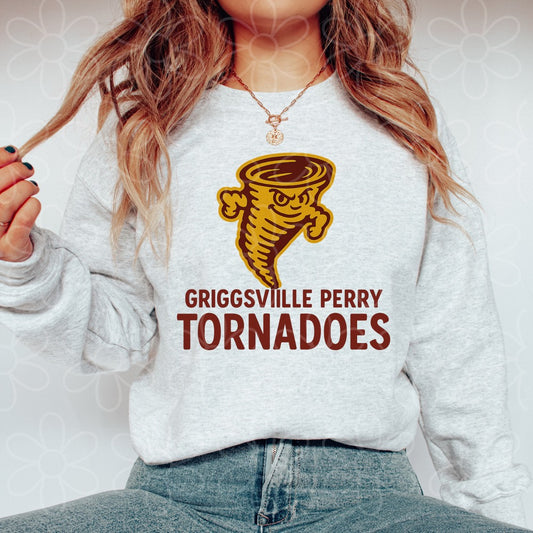 Griggsville Perry Tornadoes Kids Completed Tee