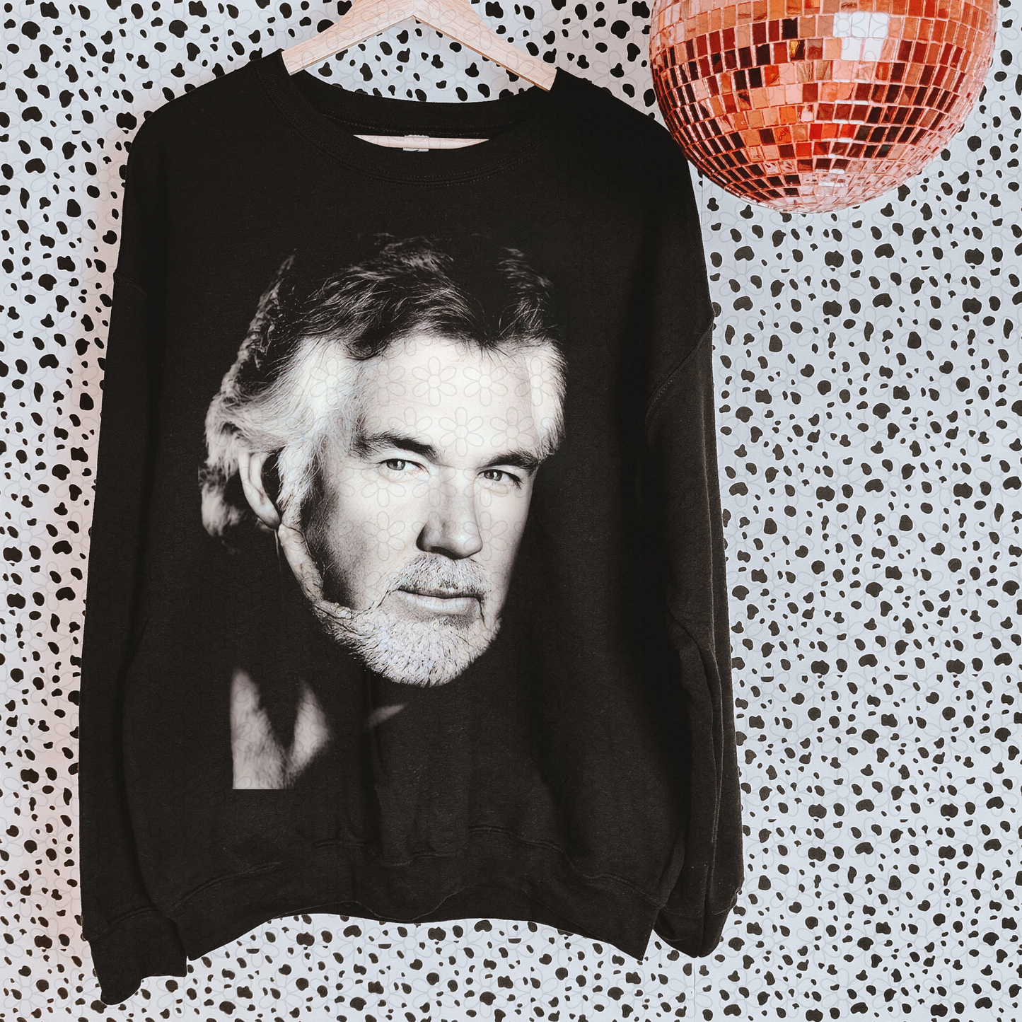 Kenny Rogers DTF Transfer