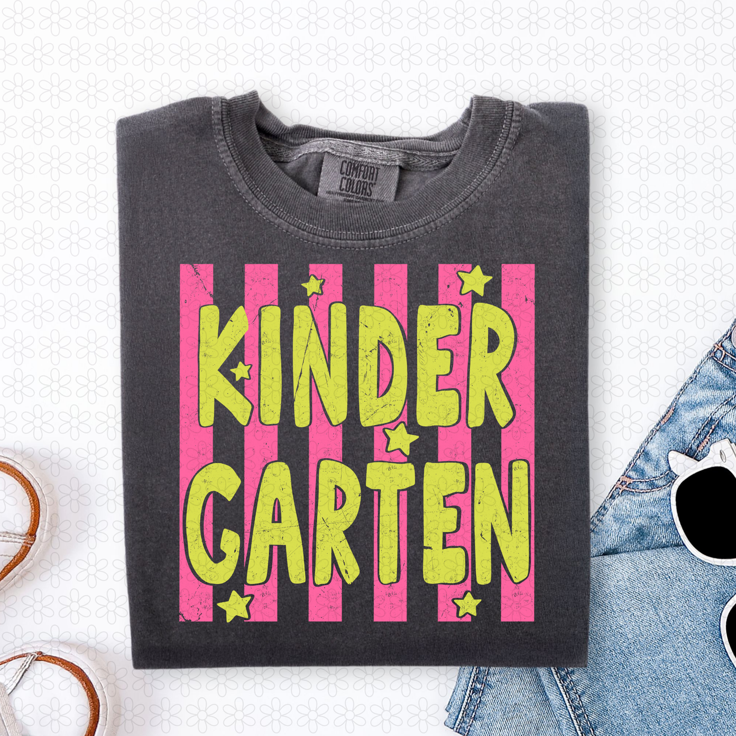 Grades Pink Stripes (Multiple Colors) Completed Tee