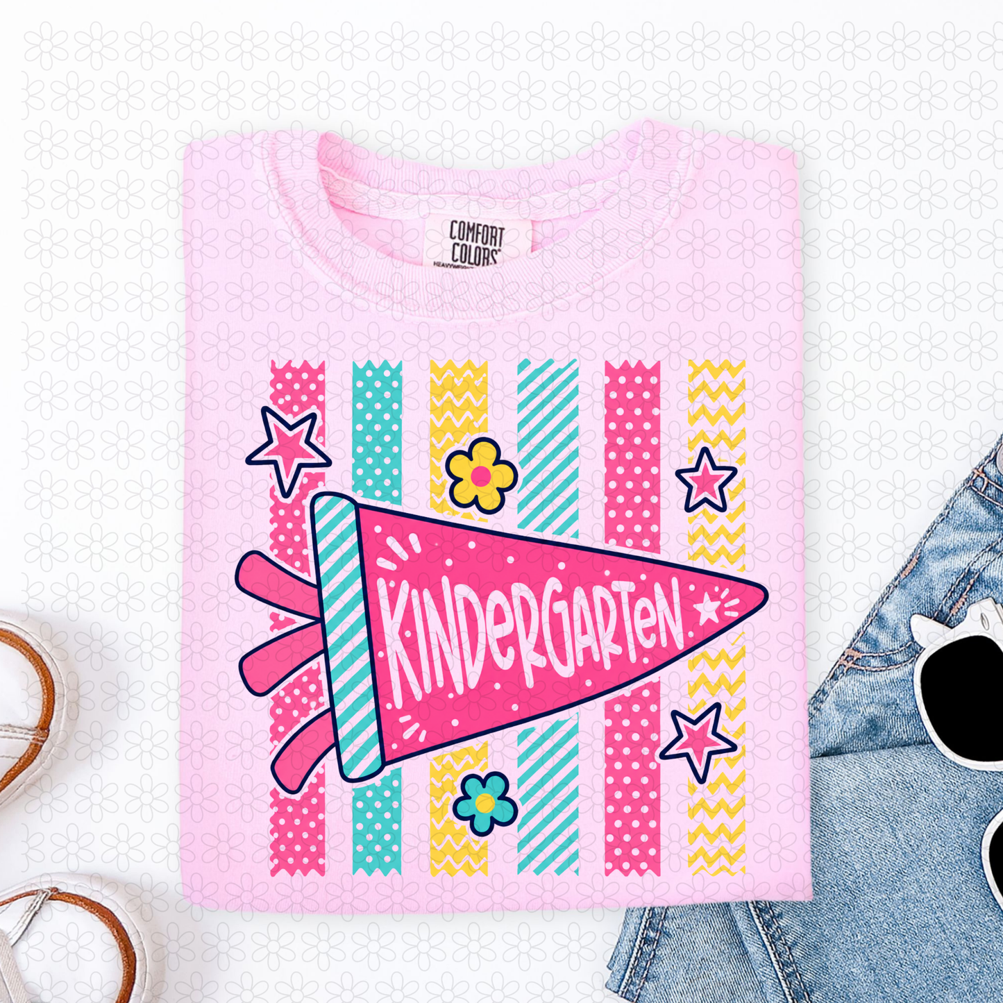 Grade Level Pendant Flag (Multiple Options) Completed Tee